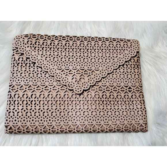 NEW Aldo Beige Clutch Shoulder Bag - Picture 1 of 5